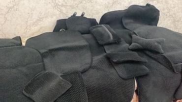 Чехлы Тканевые, С подушкой, цвет - Черный, Audi, Б/у at lalafo.kg Чехлы Тканевые, С подушкой, цвет - Черный, Audi, Б/у