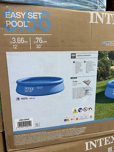 Надувной бассейн Intex Easy Set 3.66 м x 76 см - Серия: Easy Set - lalafo.kg да Надувной бассейн Intex Easy Set 3.66 м x 76 см - Серия: Easy Set -