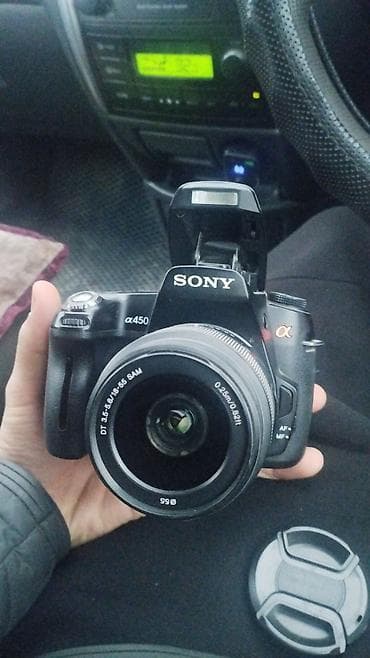 Срочно продаю Зеркальную камеру Sony DSLR-A450 с объективом Sony DT at lalafo.kg Срочно продаю Зеркальную камеру Sony DSLR-A450 с объективом Sony DT