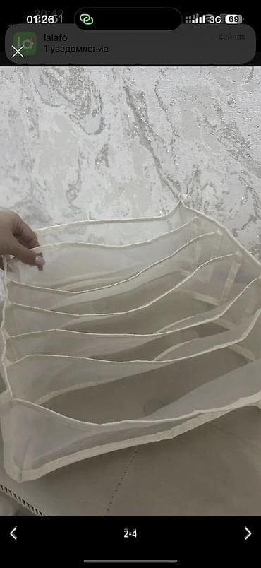 Таңгактоо товарлары: Кийим үчүн органайзер lalafo.kg да — 3 Таңгактоо товарлары: Кийим үчүн органайзер — 3