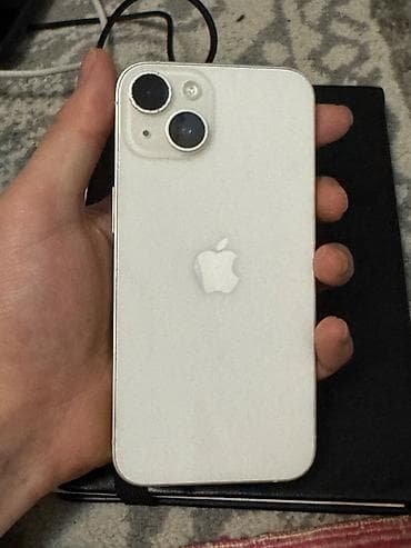 IPhone 14, Б/у, 128 ГБ, Белый, Защитное стекло, Чехол, 78 % at lalafo.kg IPhone 14, Б/у, 128 ГБ, Белый, Защитное стекло, Чехол, 78 %