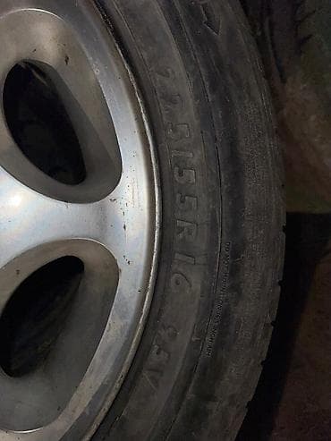 Колеса в сборе 225 / 55 / R 16, Комплект, Литые, отверстий - 5 at lalafo.kg Колеса в сборе 225 / 55 / R 16, Комплект, Литые, отверстий - 5
