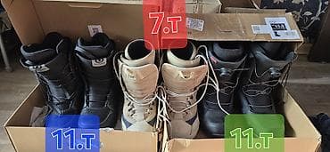 Ботинки для сноубордаNORDEK 43. 43.5размер новые 11.т.с Burton at lalafo.kg Ботинки для сноубордаNORDEK 43. 43.5размер новые 11.т.с Burton