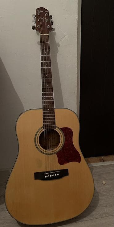 Акустическая гитара Crafter (серия Hand Crafted). Дредноут с at lalafo.kg Акустическая гитара Crafter (серия Hand Crafted). Дредноут с