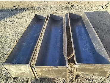 Кормушки для животных из металла - Прямоугольные корыта/желоба для at lalafo.kg Кормушки для животных из металла - Прямоугольные корыта/желоба для