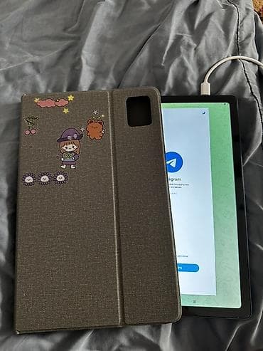 Планшет 10.1" с чехлом-книжкой Состояние: новый, почти не at lalafo.kg Планшет 10.1" с чехлом-книжкой Состояние: новый, почти не