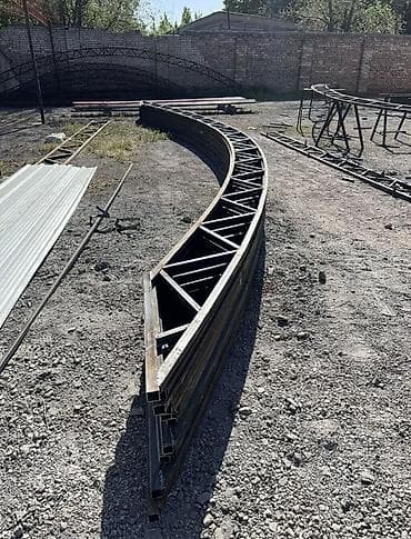 Бурчтар: Металл фермасы, Формасы: Үч бурчтук, Жаңы, Коррозияга каршы дарылоо lalafo.kg да — 5 Бурчтар: Металл фермасы, Формасы: Үч бурчтук, Жаңы, Коррозияга каршы дарылоо — 5