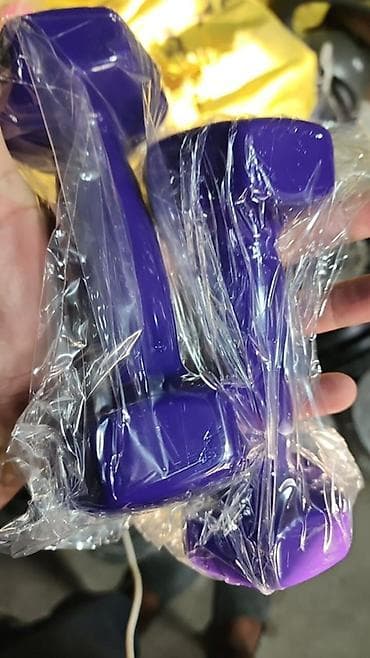 Пара гантелей для фитнеса - Тип: компактные гантели-«кирпичики» - at lalafo.kg Пара гантелей для фитнеса - Тип: компактные гантели-«кирпичики» -