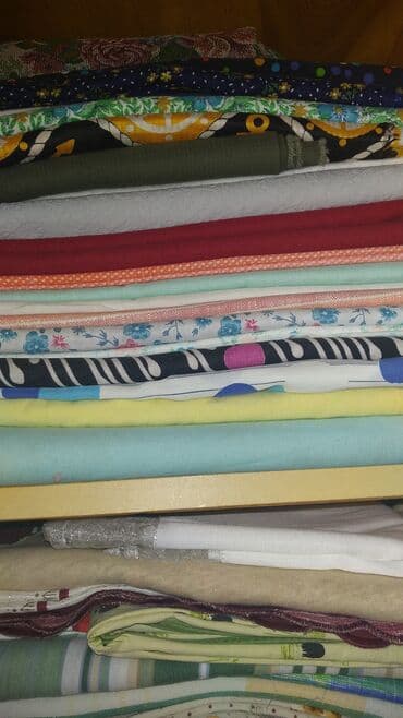 Продаю остатки ткани. Советские и современные at lalafo.kg Продаю остатки ткани. Советские и современные