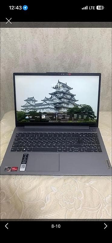 Ноутбук Lenovo Для учебы, AMD Ryzen 5, ОЗУ, RAM: 8 ГБ, Lenovo IdeaPad at lalafo.kg Ноутбук Lenovo Для учебы, AMD Ryzen 5, ОЗУ, RAM: 8 ГБ, Lenovo IdeaPad