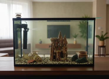 Длина 1 метр. ширина 40см. высота 70см. толщина стекла 1см. 190 литров at lalafo.kg Длина 1 метр. ширина 40см. высота 70см. толщина стекла 1см. 190 литров