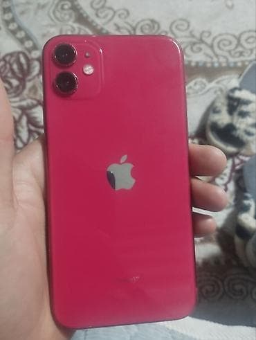 IPhone 11, Б/у, Красный, Кабель at lalafo.kg IPhone 11, Б/у, Красный, Кабель