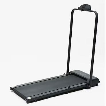 Беговая дорожка компактная складная с поручнем - Тип: электрическая at lalafo.kg Беговая дорожка компактная складная с поручнем - Тип: электрическая