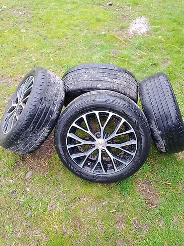 Колеса в сборе 195 / 55 / R 15, Лето, Комплект, Легковые, Литые, отверстий - 5 at lalafo.kg Колеса в сборе 195 / 55 / R 15, Лето, Комплект, Легковые, Литые, отверстий - 5