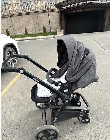 Tata: Продаю детскую коляску 3 в 1 В комплекте: • прогулочный блок • at lalafo.kg — 1 Tata: Продаю детскую коляску 3 в 1 В комплекте: • прогулочный блок • — 1