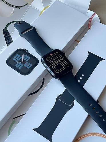 Apple Watch SE (2‑го поколения), 44 мм, цвет Midnight at lalafo.kg Apple Watch SE (2‑го поколения), 44 мм, цвет Midnight