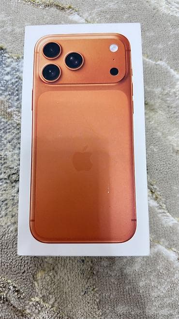 IPhone 17 Pro Max, Новый, 512 ГБ, Оранжевый, Коробка, 100 % at lalafo.kg IPhone 17 Pro Max, Новый, 512 ГБ, Оранжевый, Коробка, 100 %