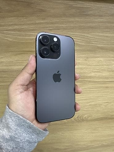 IPhone 14 Pro, Б/у, 128 ГБ, Space Gray, 77 % at lalafo.kg IPhone 14 Pro, Б/у, 128 ГБ, Space Gray, 77 %