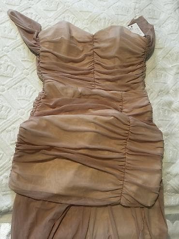 Вечернее платье, А-силуэт, Шифон, Без рукавов, Корсет, XS, S at lalafo.kg Вечернее платье, А-силуэт, Шифон, Без рукавов, Корсет, XS, S