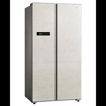 Холодильник Midea, Side-By-Side (двухдверный), No frost at lalafo.kg Холодильник Midea, Side-By-Side (двухдверный), No frost