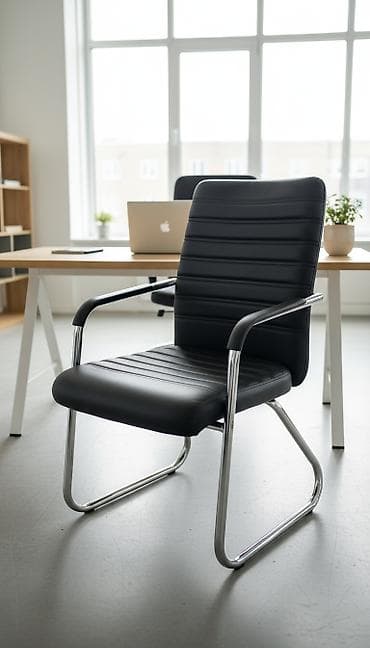 Кеңсе отургучу, түсү - Кара, Башка материал lalafo.kg да Кеңсе отургучу, түсү - Кара, Башка материал