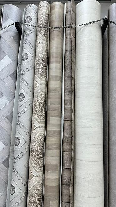 Линолеум в рулонах — коллекция нейтральных оттенков и фактур под at lalafo.kg Линолеум в рулонах — коллекция нейтральных оттенков и фактур под