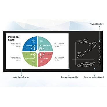 Другое ТВ и видео: Интерактивная панель с записывающей доской 94" Классная интерактивная at lalafo.kg — 1 Другое ТВ и видео: Интерактивная панель с записывающей доской 94" Классная интерактивная — 1