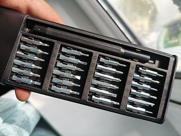 Набор прецизионных отверток с насадками в компактном кейсе. Состав: - at lalafo.kg Набор прецизионных отверток с насадками в компактном кейсе. Состав: -