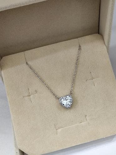 Серебряная Цепочка "Сердечко" Серебро 925 Длина 45 см Цена 1800 at lalafo.kg Серебряная Цепочка "Сердечко" Серебро 925 Длина 45 см Цена 1800