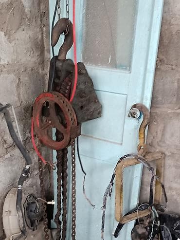 Кран Ручная цепная таль (подвесной ручной подъемник) 7тон Описание at lalafo.kg Кран Ручная цепная таль (подвесной ручной подъемник) 7тон Описание