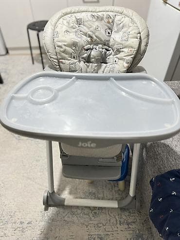 Детский стульчик для кормления Joie. - Широкий съёмный столик с at lalafo.kg Детский стульчик для кормления Joie. - Широкий съёмный столик с