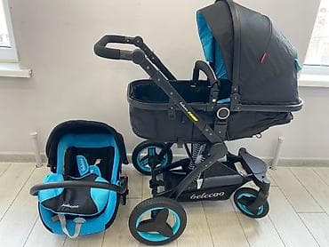 Коляска, Belecoo, цвет - Черный, Новый, Самовывоз at lalafo.kg Коляска, Belecoo, цвет - Черный, Новый, Самовывоз