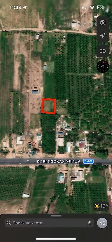 26 соток, Для строительства, Красная книга at lalafo.kg 26 соток, Для строительства, Красная книга