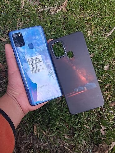 Samsung Galaxy A21S, Б/у, 32 ГБ, цвет - Синий, 2 SIM at lalafo.kg Samsung Galaxy A21S, Б/у, 32 ГБ, цвет - Синий, 2 SIM