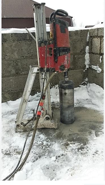 Алмазное бурение отверстий в бетоне/железобетоне Профессиональные at lalafo.kg Алмазное бурение отверстий в бетоне/железобетоне Профессиональные