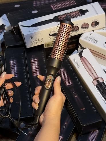 Плойка-термобраш для салонной укладки Диаметр 33 мм Нагрев до 200С at lalafo.kg Плойка-термобраш для салонной укладки Диаметр 33 мм Нагрев до 200С