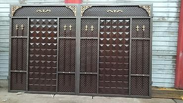 Ворота, распашные,откатные, металл Россия, есть в наличии и на заказ lalafo.kg да — 7 Ворота, распашные,откатные, металл Россия, есть в наличии и на заказ — 7