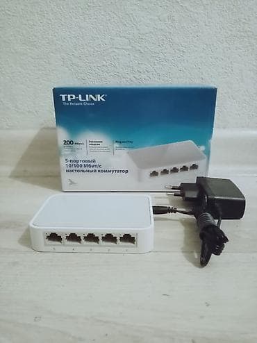 Санарип ТВ: Проводной коммутатор, хаб, рабочие, хорошее состояние. 5-8 портов LAN at lalafo.kg Санарип ТВ: Проводной коммутатор, хаб, рабочие, хорошее состояние. 5-8 портов LAN