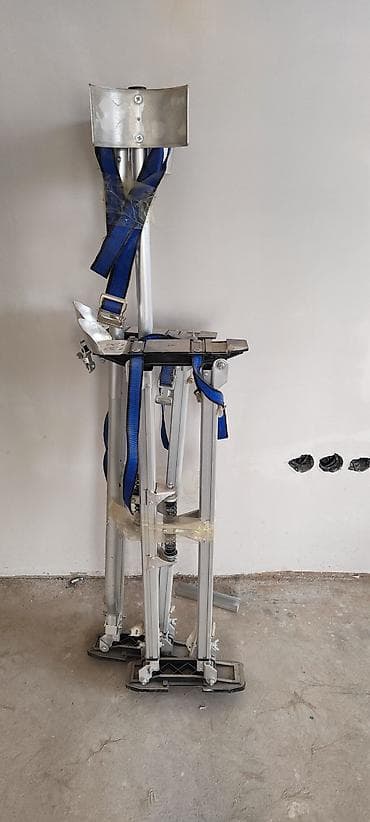 Ходули строительные алюминиевые (пара) - Назначение: работа на высоте at lalafo.kg Ходули строительные алюминиевые (пара) - Назначение: работа на высоте