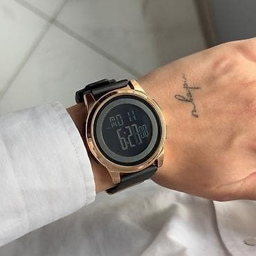 Цифровые наручные часы с круглым дисплеем - Корпус: металлический at lalafo.kg — 4 Цифровые наручные часы с круглым дисплеем - Корпус: металлический — 4