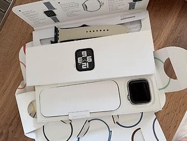 Apple Watch в оригинальной упаковке. Комплектация, видимая на фото: - at lalafo.kg Apple Watch в оригинальной упаковке. Комплектация, видимая на фото: -