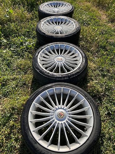 Дөңгөлөктөр монтажда 275 / 40 / R 19, Жай, Колдонулган, Комплект, Жеңил унаалар, Куйма, тешиктери - 5 lalafo.kg да Дөңгөлөктөр монтажда 275 / 40 / R 19, Жай, Колдонулган, Комплект, Жеңил унаалар, Куйма, тешиктери - 5