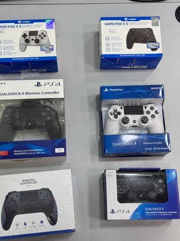 Геймпады(джойстики) для PlayStation 4. В оригинале и реплики. Есть at lalafo.kg Геймпады(джойстики) для PlayStation 4. В оригинале и реплики. Есть