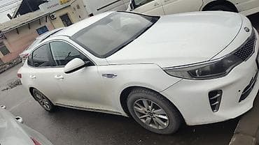 KIA K5 2018 год — аренда. - Кузов: седан, темно‑серый цвет. - at lalafo.kg KIA K5 2018 год — аренда. - Кузов: седан, темно‑серый цвет. -