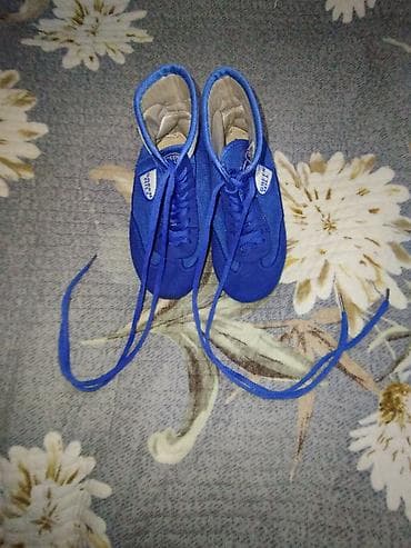 Борцовки Green Hill (синие) - Высокая модель для борьбы обеспечивает at lalafo.kg Борцовки Green Hill (синие) - Высокая модель для борьбы обеспечивает