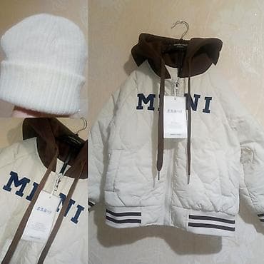 НОВАЯ КЛАССНАЯ Детская стеганая куртка-бомбер на девочку. На флисе. - at lalafo.kg НОВАЯ КЛАССНАЯ Детская стеганая куртка-бомбер на девочку. На флисе. -