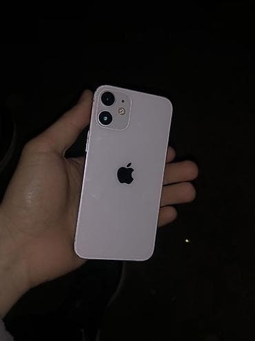 IPhone 12 mini, 64 ГБ, White Titanium, 66 % at lalafo.kg IPhone 12 mini, 64 ГБ, White Titanium, 66 %