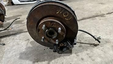 Ступица в сборе с тормозным узлом для передней оси (поворотный lalafo.kg да Ступица в сборе с тормозным узлом для передней оси (поворотный