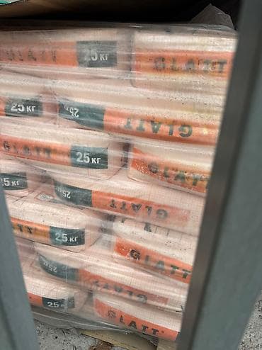 Proton: Алинекс Глатт шпатлевка 25 кг Шпатлевка Глатт 25 кг Клей плиточный at lalafo.kg — 1 Proton: Алинекс Глатт шпатлевка 25 кг Шпатлевка Глатт 25 кг Клей плиточный — 1