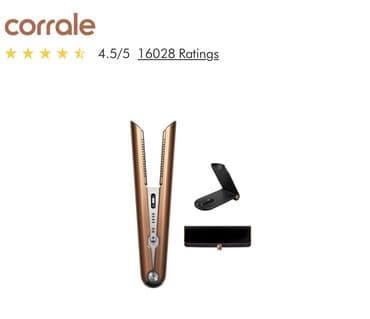 Dyson Corrale Styler Straightener (Copper/Nickel) - Беспроводной at lalafo.kg Dyson Corrale Styler Straightener (Copper/Nickel) - Беспроводной